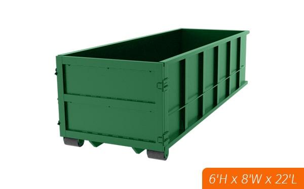 our prices for renting a 30-yard dumpster depend on the location and duration of the rental period